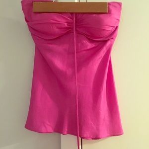 Silk Hot Pink Halter